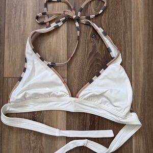 WOMEN'S BURBERRY SWIM TOP SIZE L